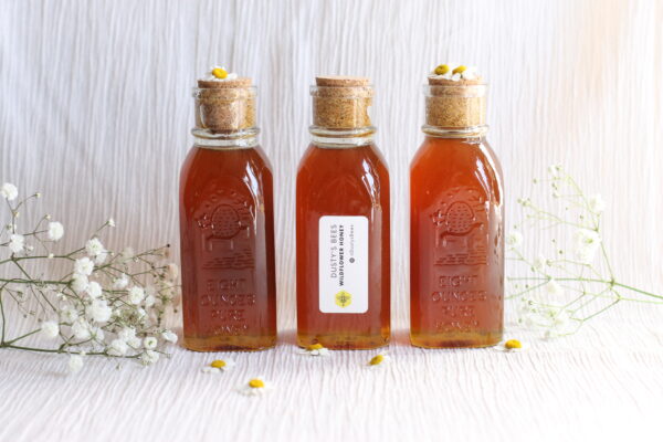 Raw Wildflower Honey Cork Jar - Image 2