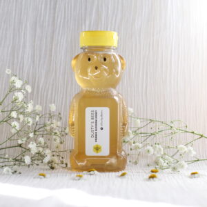 12 oz Raw Orange Blossom Honey Squeeze Bear