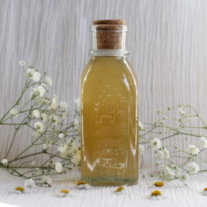 8 oz Raw Orange Blossom Honey Cork Jar