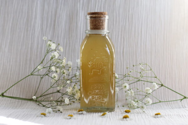 8 oz Raw Orange Blossom Honey Cork Jar