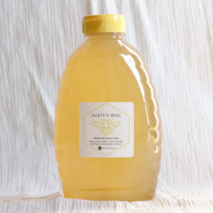 2Lb Raw Orange Blossom Honey Squeeze Bottle