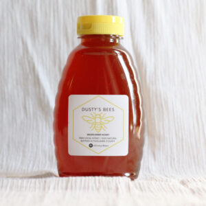 1LB Raw Wildflower Honey Squeeze Bottle